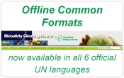 Offline Common Formats available in all 6 UN languages