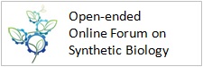 Open-ended Online Forum on Synthetic Biology