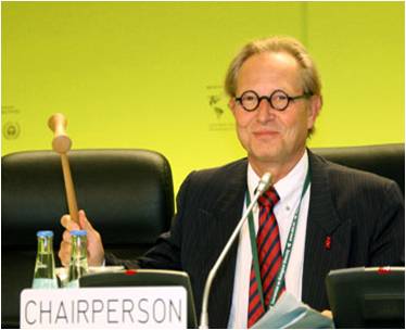 COP-MOP 4 President Wolfgang Koehler (Source: IISD/ENB) 