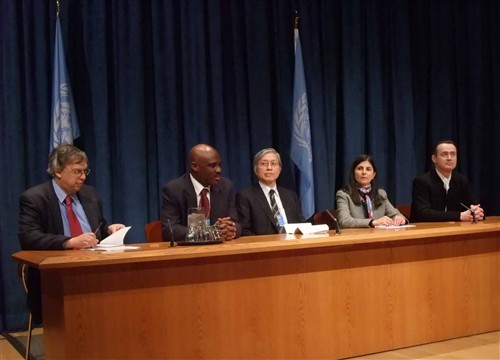 COP-MOP 5, 2010, Signing Ceremony for the Supplementary Protocol on Liability and Redress Photo by IISD/ENB